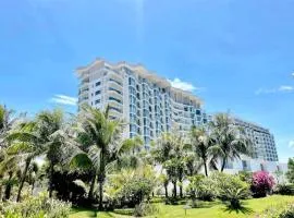 Căn hộ du lịch 2PN Resort biển Long Cung 30m ra đến biển, hồ bơi, bãi biển riêng