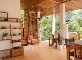 Jungle Waterfall Concept House
