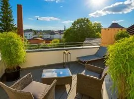 Rooftop Flat next to HBF & Messe Düsseldorf