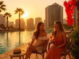 Keyrock Living - Studio with Burj Khalifa View