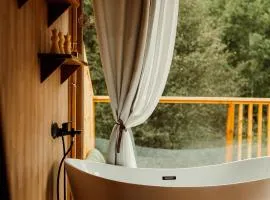Nowoczesne Domki na Drzewie - Kołobrzeg - Sauna - PolanaGlamp