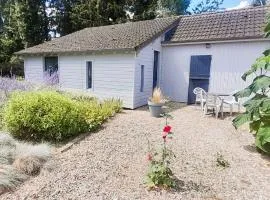 Ballade a la lune chalet 2 pers jardin