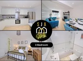Bon Accord Square - SJA Stays - Modern 3 Bed Apartment