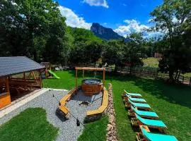 Cabana Mirajul Rimetea - Cozy, Mountain View & Hot Tub