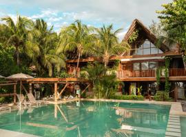 Villas Caracol, designový hotel v destinaci Ostrov Holbox