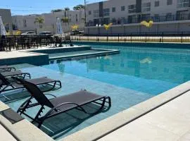 Apto moderno, novo e estiloso com estrutura de Resort a 4 min da Olivia Flores
