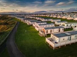 Sea View by the beach at Crimdon Dene Holiday Park