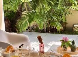 Cottage de Pinel Terrasse & Piscine tropicale
