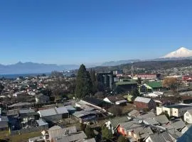 Hermoso departamento con vista al lago y volcán
