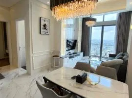 super penthouse stmoritz apartment, lippomall puri indah