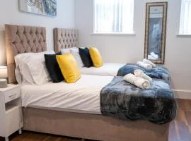 Syster Properties 9 Modern Studios with Free Parking and Close to Leicester, M69 & Hospitals
