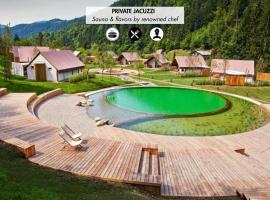 Herbal Glamping Resort Ljubno, luxusní stan v destinaci Ljubno