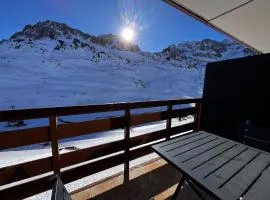 Studios au pied des pistes , La Mongie Tourmalet, balcon plein Sud