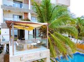 Serenity Terraces Beach, Resort, hotel di Kokrobite