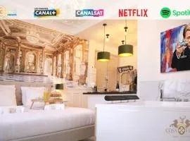 Le Gatsby - Cosy Flat - Jacuzzi - Senlis