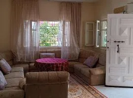 Villa lumineuse, double jardin