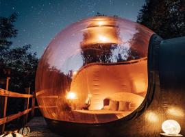 Maso La Marianna Bubble Glamping in Trentino, glamping en Sant'Orsola Terme