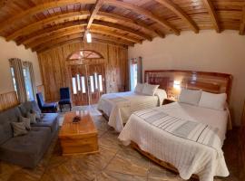 Caba&ntilde;as en Zacatl&aacute;n, campamento en Zacatl&aacute;n