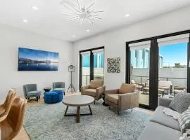 Wave Haven Villas - 2 Luxury Villas - 3BR 3 and a Half BA Each - Sleeps 8 Per Unit - Hot Tub - Across from Beach - Rocket and Beach Views