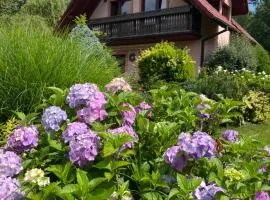 LAWENDOWA PRZYSTAŃ - dom nad rzeką - Brenna, 10 osób, sauna, balia z jacuzzi, ogród, plac zabaw