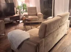 Villa d'exception à louer, salon et 2 chambres