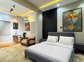 The Nook - Super Luxurious 1 Bedroom in Wuse 2, Hotel in Abuja