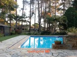 Sítio em Sarapuí com piscina e lazer completo