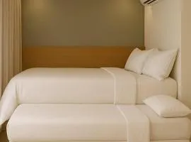 Studio Moderno no Brooklin a 200 m do Metrô, com coworking e lounge