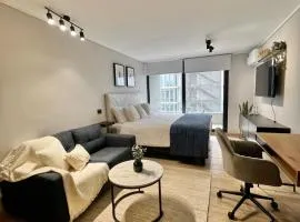 Nuevo y lujoso apartamento full a pasos de Clínica Las Condes