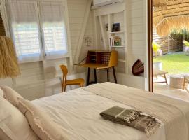 Les Cabanes cosy à 2 pas du lagon - charme et confort, hotel v destinaci Le François
