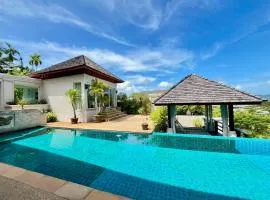 Epic Mountain View 3 bedroom Pool Villa 2 mins to the layan beach