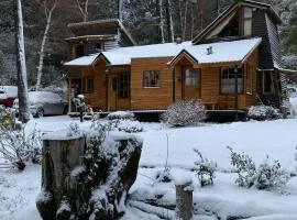 Hermosas Cabañas frente con vista al Nahuel Huapi