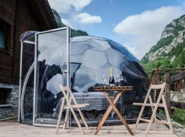 Bubble Room Gran Paradiso, tented camp en Noasca