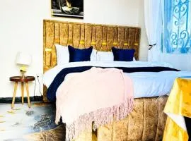 Big Master bed with Private bath, Beautiful view, fast WIFI at City Centre