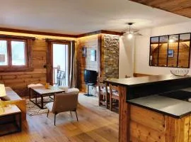 Appartement cosy avec piscine, spa et salle de sport, pied de pistes, 4-6 pers. - FR-1-461-22