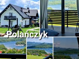 ,,KICZARA" pokoje nad Jeziorem Solińskim klimatyzowane w Polańczyku Punkt Widokowy 601-806-454, alquiler vacacional en la playa en Polańczyk
