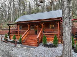 ROMANTIC WINTER ESCAPE in the Smokey Mountains Hot Tub Pet Friendly, hotel i Elizabethton