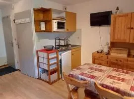 Studio Chaleureux pour 4 Pers., Balcon ensoleillé et Parking - FR-1-676-224