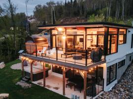 Ski Chalet with Spa - Mountain - La Boheme – hotel w mieście Saint Come