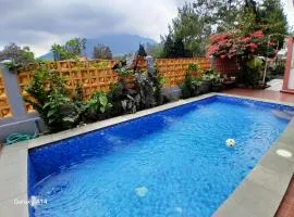 Villa Dinar Mountain View Villa Keluarga Kapasitas 30 Orang di Lembang Dekat Dusun Bambu