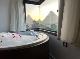 New Arena pyramids VIEW, hotelli kohteessa Giza
