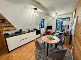 Apartamenty Grapa - Białka Tatrzańska - Nowoczesny Apartament Górski z Basenem i Sauną - Blisko Term Bania i wyciągów narciarskich