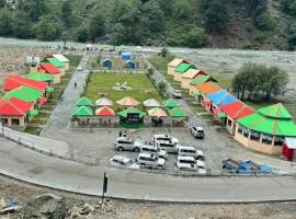 Rainbow cottages