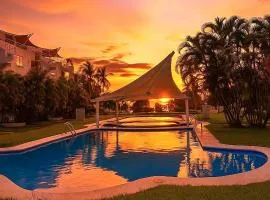 Departamento frente a playa bonfil