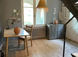 Maison familiale avec jardin à pied du centre d'Apt-en-Luberon avec velos, bébés et animaux bienvenus