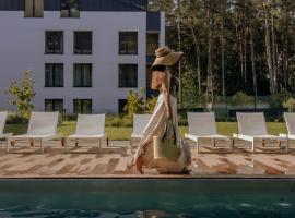 Sea Shell Apartments Łukęcin, hotell i Łukęcin