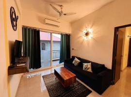 Stylish 1BHK in Vagator-Anjuna Goa, hotel in Vagator