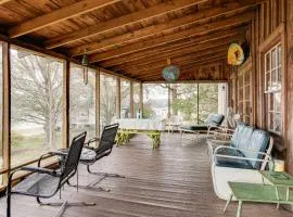 Private Dock and Porch Serene Lake Greenwood Escape