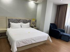 Boyu Hotel Guangzhou North Station Huadu Auto City Subway Station Branch, hotel em Huadu