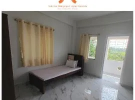 ISKCON Mayapur Apartments-Daily & Monthly Rentals- 1 bedroom Apartment,5 MINUTE TOTO RIDE to Main ISKCON TEMPLE